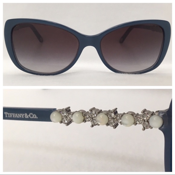 Tiffany & Co. Accessories - TIFFANY TF4103-HB Blue/Silver 8189/3C size 56